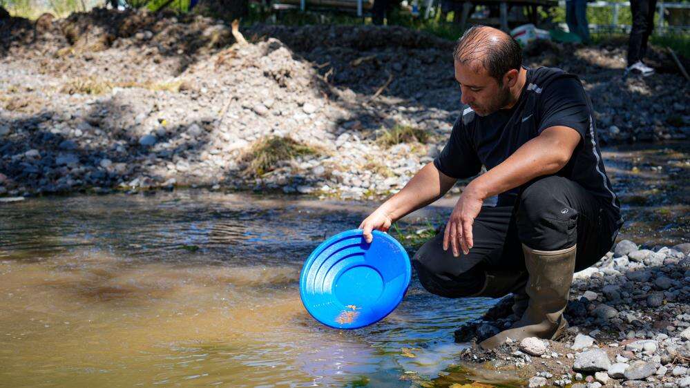 Günde 20 gram altın buluyorlar 8